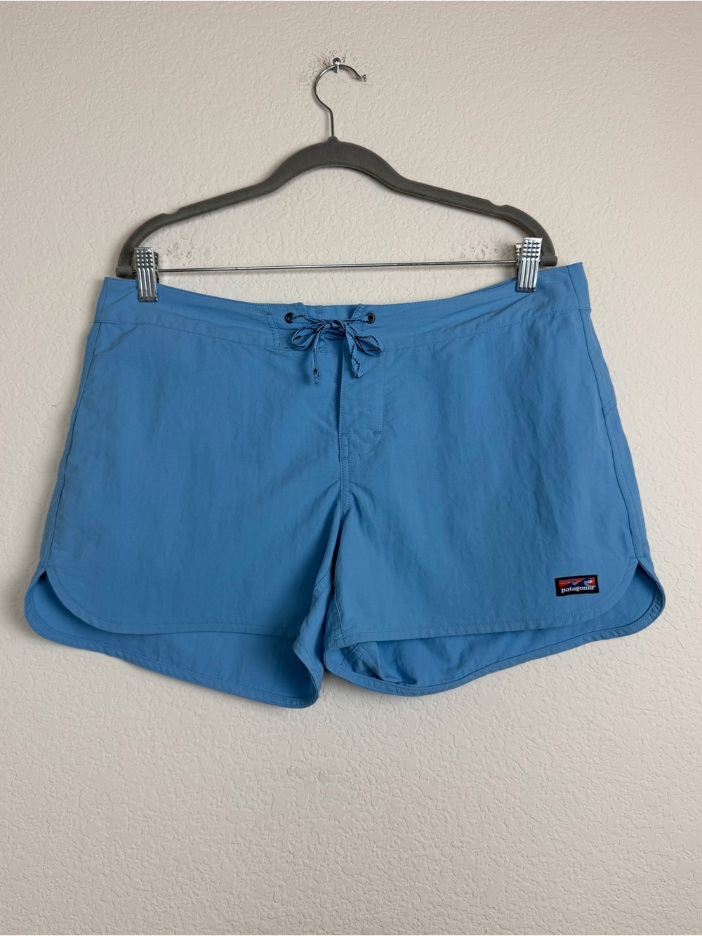 Patagonia Women's Wavefarer Blue Boardshorts